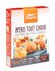 Les recettes de Mon fournil pour des gougères faits-maison en apéritifs.