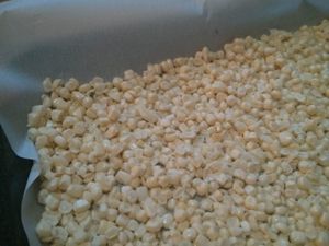 Roasted corn soup
