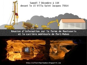 Ferme de Montsouris- Carrière de Port-Mahon.