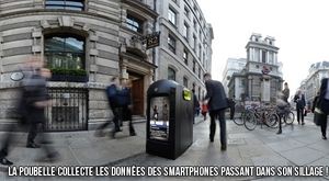 Votre poubelle vole vos données mobiles.