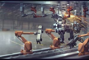 Chaine de production automatique