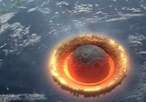 Un astéroïde frappe la Terre