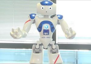 Robots d'assistance aux personnes âgées chez Axa