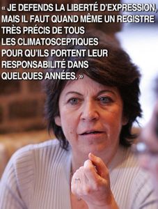 Corinne Lepage, détendue du fascisme vert