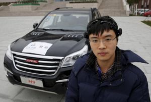 Plus fort que Google car, la voiture chinoise contrôlée par la pensée
