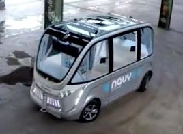 La navette autonome Navya sera en circulation à Lyon en septembre