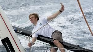 Un ordinateur à la barre... François Gabart, vainqueur du Vendée Globe 2013