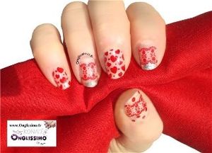 konad stamping nail art plaque m95