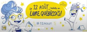 Le 12 août, j'achète un livre québécois (suite et fin)