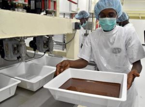 Côte d'Ivoire: première usine à chocolat à Abidjan