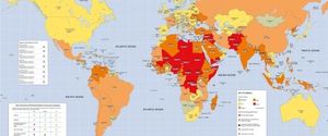 Classemen des pays à risque 2015: Selon l'agence de gestion des risques AON, le Tchad est classé comme un pays à risque au même titre que la Syrie et l'Irak
