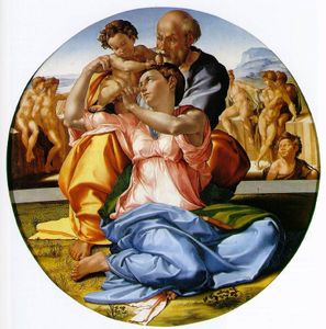 Tondo Doni ou La Sainte Famille de Michel Ange
