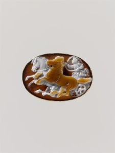 Camée d'Aurore conduisant son chariot