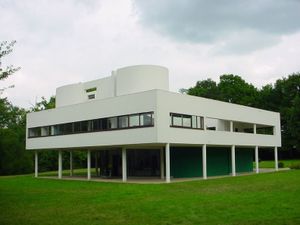 La villa Savoye , Le Corbusier