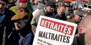 Non à la double peine pour les retraités !