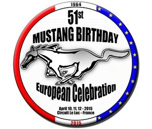 le luc var Mustang Shelby Ford anniversaire circuit birthday european photo picture video