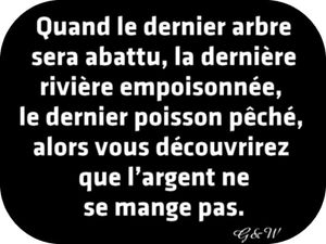 Quel est votre rapport avec l'argent?