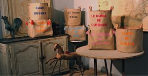 partenaire / sacs grenouille rouge