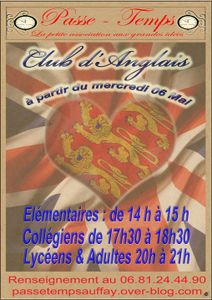 anglais / nouveau: club d'anglais
