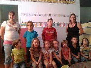 La rentrée à l'école Sainte Anne