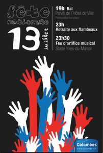COLOMBES: Mais pour les 13 et 14 juillet que font nos voisins ?