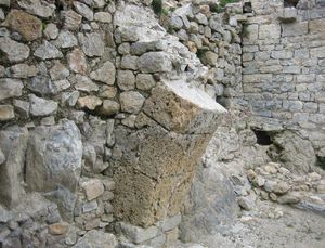 Termes, château et village