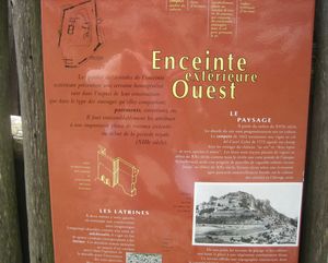 Termes, château et village