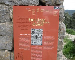Termes, château et village