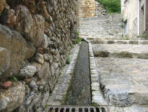 Termes, château et village
