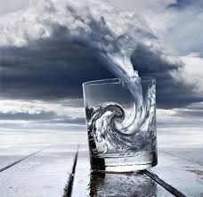 Tempête dans un verre d'eau !