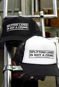 Lane splitting is no a crime
