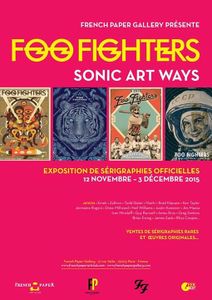 Foo Fighters : Exposition "Sonic Art Ways" à Paris