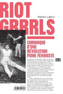 Livre : Riot Grrrls de Manon Labry (2016)