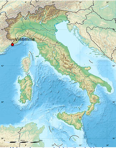 Italio : 200 migrantoj blokataj en Vintimiglio, inter Italio kaj Francio