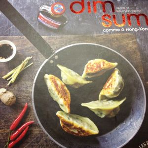 Dim sum (raviolis chinois) à la farine de froment farcis au porc caramélisé