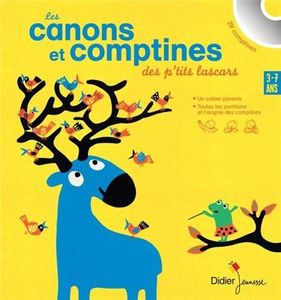 Les canons et comptines et Les premières comptines des P'tits lascars.