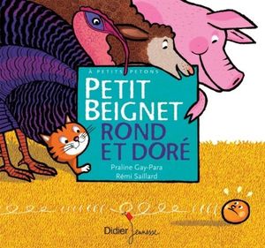 Petit beignet rond et doré