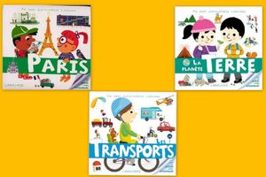 Ma baby encyclopédie : Paris, les transports, la planète Terre.
