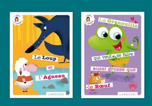 Les fables de la Fontaine aux éditions Larousse.