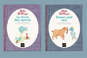 Bébé Balthazar : Le livre des merci et Bonne nuit moi.