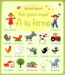 Mon grand imagier - A la ferme