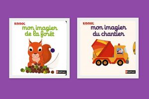 Mon imagier de la forêt et Mon imagier du chantier