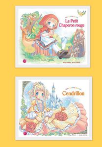 Le Petit Chaperon Rouge et Cendrillon (Mes contes kawaï).