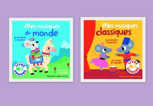 Mes musiques du monde et Mes musiques classiques.