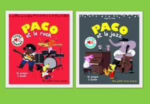Paco et le rock et Paco et le jazz.