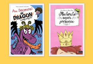 Au secours un dragon scrogneugneu ! et Recherche super princesse.
