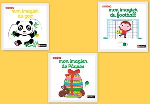 Mon imagier Kididoc : le zoo, le football et Pâques.