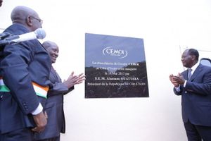 Abidjan : Le Chef de l’Etat a inauguré la nouvelle chocolaterie du Groupe CEMOI, à Yopougon