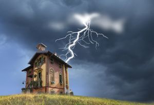 LA FILLETTE ET L'ORAGE