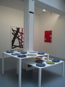 Pourquoi le rouge, une exposition de Jean-François Maurige à la galerie jean Fournier, Paris